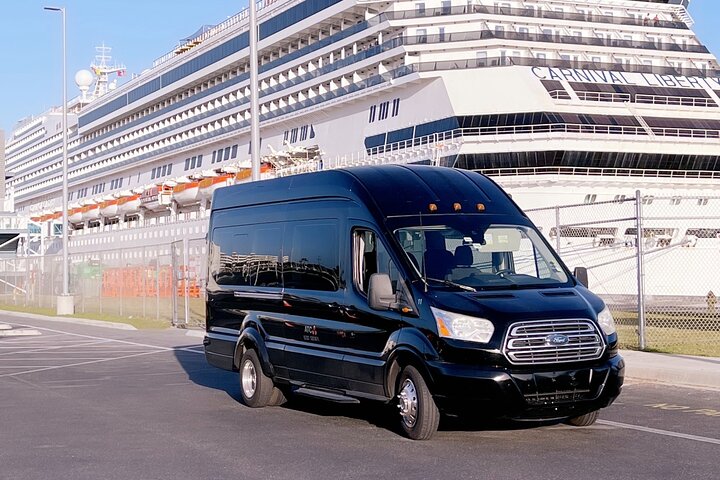 Port Canaveral til Orlando flyplass MCO og hoteller Privat transfer