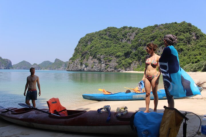 Lan Ha - Ha Long Bay - Dau Be ø 2D/1N fra Cat Ba i mindre turistede områder.
