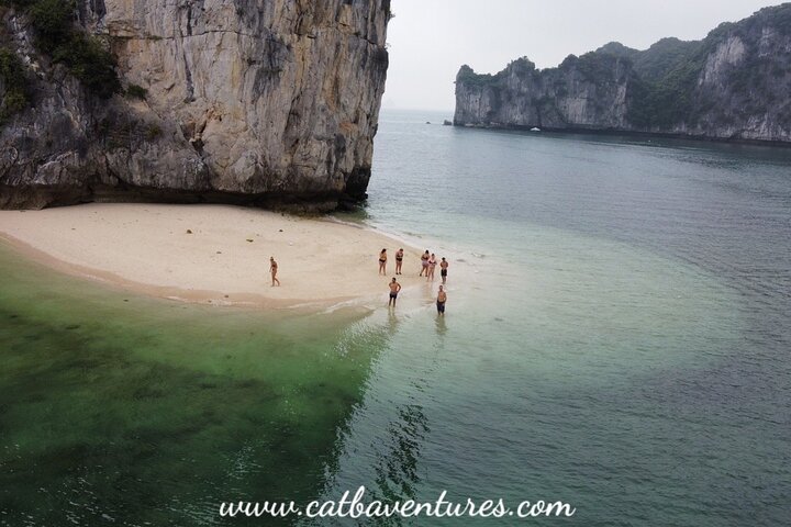 Lan Ha - Ha Long Bay - Dau Be ø 2D/1N fra Cat Ba i mindre turistede områder.