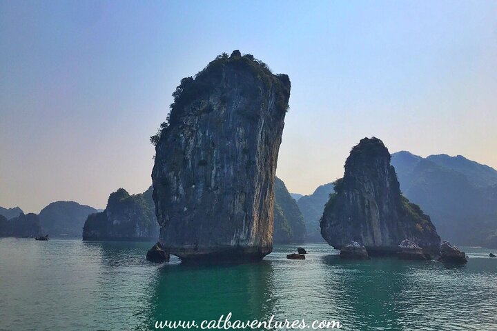 Lan Ha - Ha Long Bay - Dau Be ø 2D/1N fra Cat Ba i mindre turistede områder.