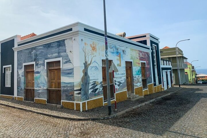 São Filipe-wandeltocht door het historische centrum en de markt