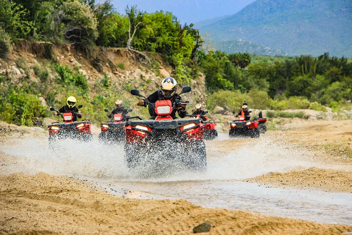 Excursion en VTT Cabo 4x4 avec dégustation de tequila et déjeuner buffet mexicain