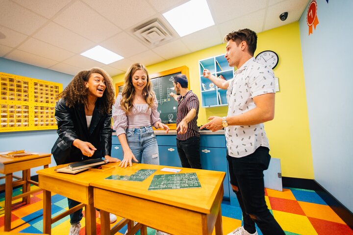 O jogo de fuga no Easton Town Center em Columbus