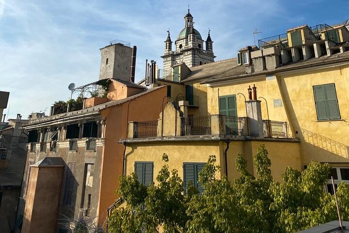 Classe de cozinha no teto em Genova: Pesto, pasta fresca e vinho