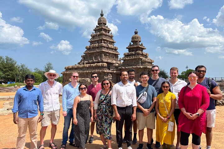 Bäst rankad dagsutflykt till Mahabalipuram och Pondicherry med Guide Lunch