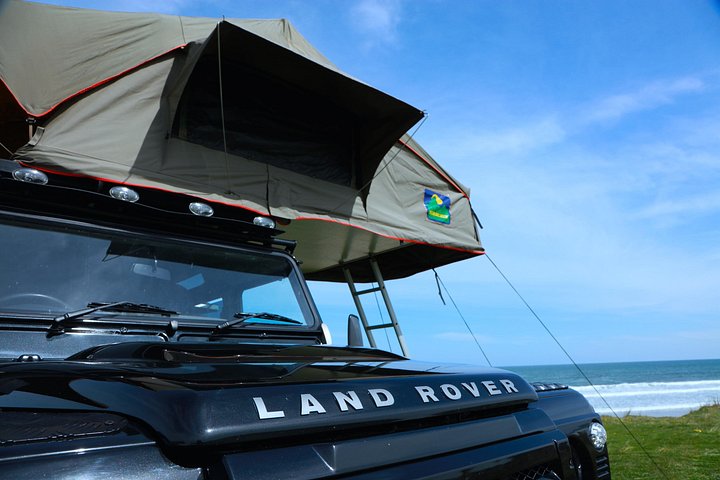 Lej Land Rover Defender Camper til at besøge Northumberland og videre