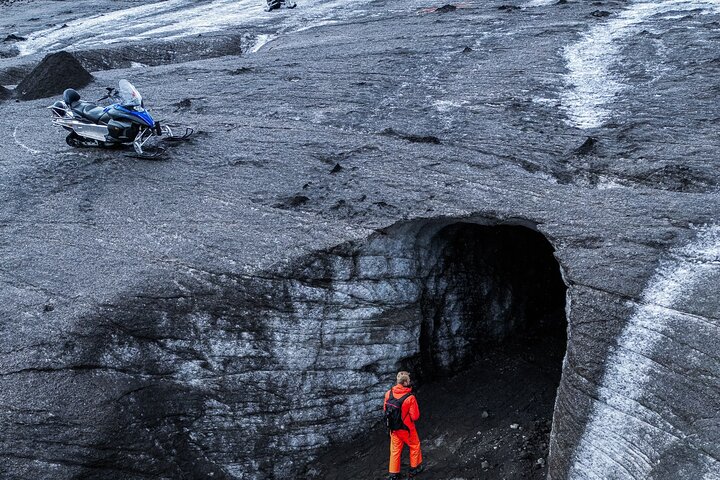 Gullfoss: Guidad tur i Langjokull Glacier Ice Cave och snöskoter