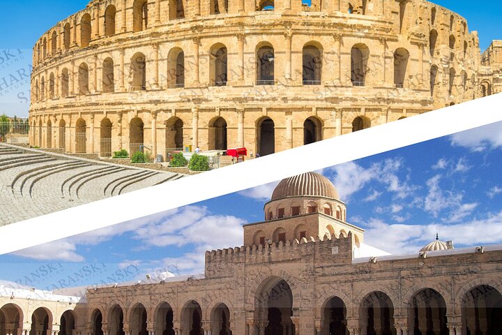 Kairouan och El Jem med valfri Monastir privat dagstur