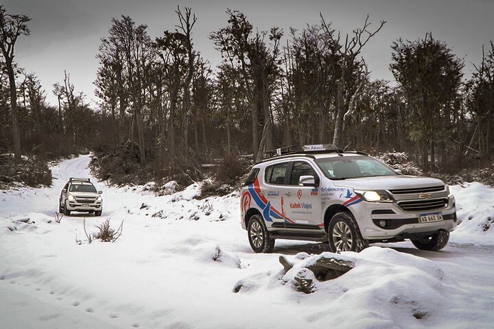 Lacs 4WD Off Road avec déjeuner au lac Fagnano depuis Ushuaia