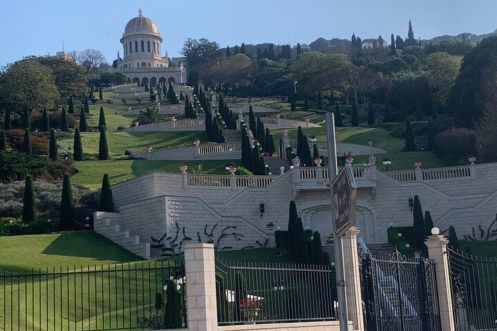Caesarea, Haifa, Akko og Rosh Hanikra privat tur fra Tel Aviv