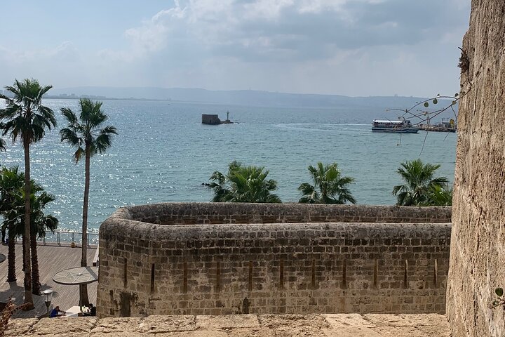 Caesarea, Haifa, Akko og Rosh Hanikra privat tur fra Tel Aviv