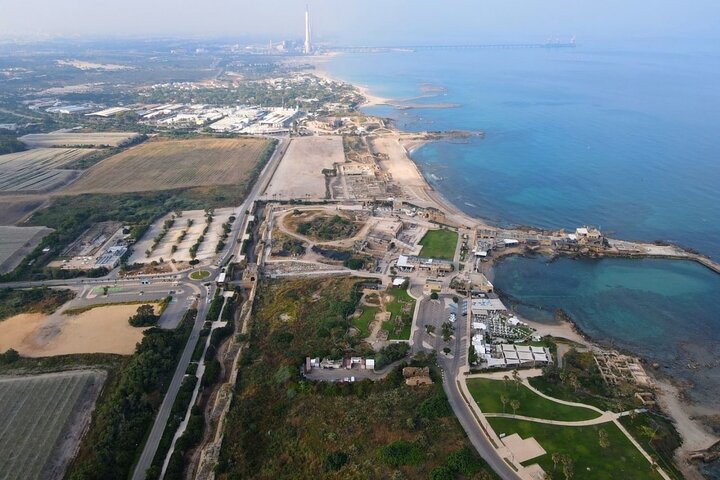 Caesarea, Haifa, Akko og Rosh Hanikra privat tur fra Tel Aviv