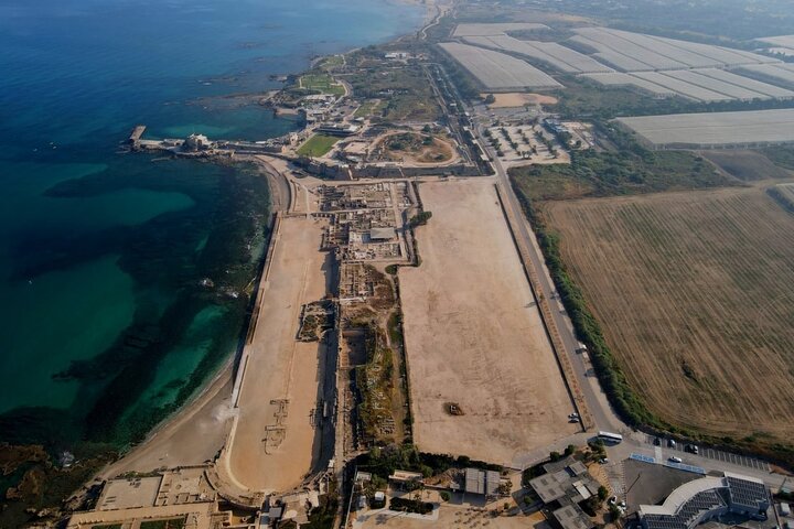 Caesarea, Haifa, Akko og Rosh Hanikra privat tur fra Tel Aviv