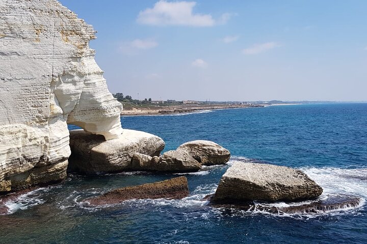 Caesarea, Haifa, Akko og Rosh Hanikra privat tur fra Tel Aviv