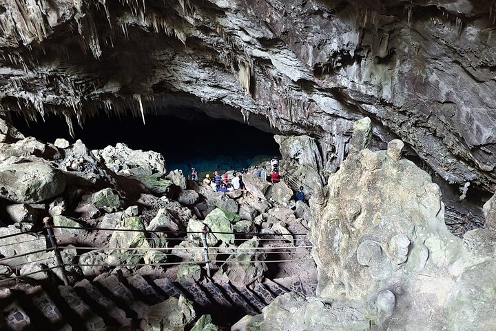 Führte Tour zur Blue Lake Grotto von Bonito mit Hoteltransfers