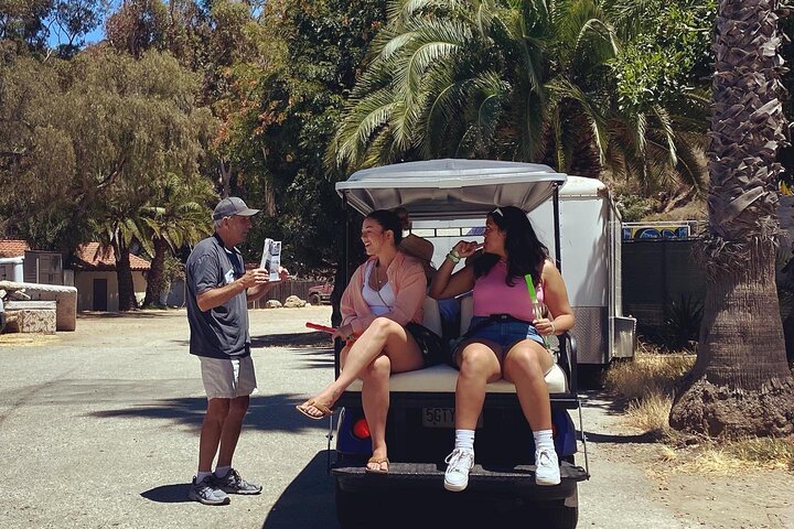 Visita guiada privada en carrito de golf de Isla Catalina