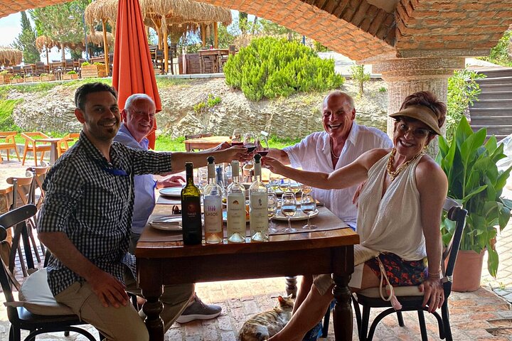 Tour privato di Efeso e degustazione di vini presso Boutique Winery & Lunch