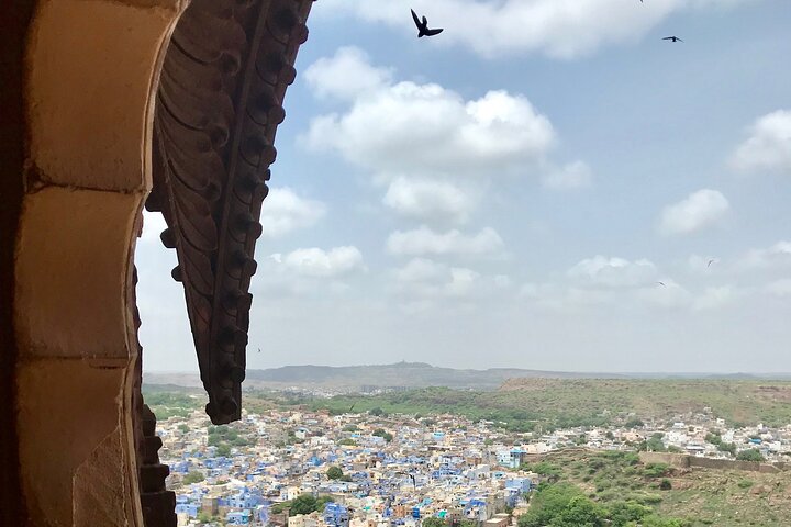 Tour privado a pie por la ciudad azul de Jodhpur con guía