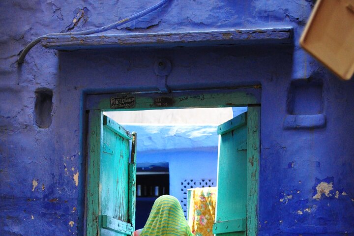 Tour privado a pie por la ciudad azul de Jodhpur con guía