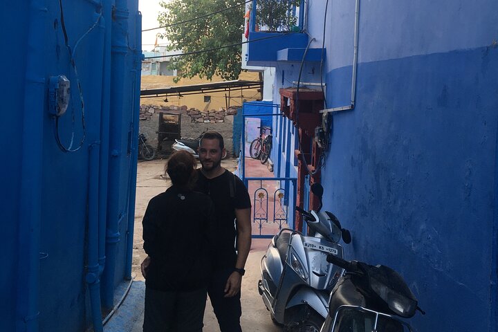 Tour privado a pie por la ciudad azul de Jodhpur con guía