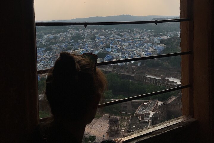 Tour privado a pie por la ciudad azul de Jodhpur con guía