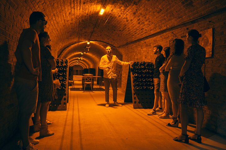 Visita de champán por la tarde y clase de degustación cerca de Epernay