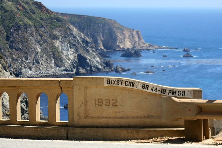 Tour audio guidato in auto da guidare autonomamente Santa Maria–Monterey Big Sur