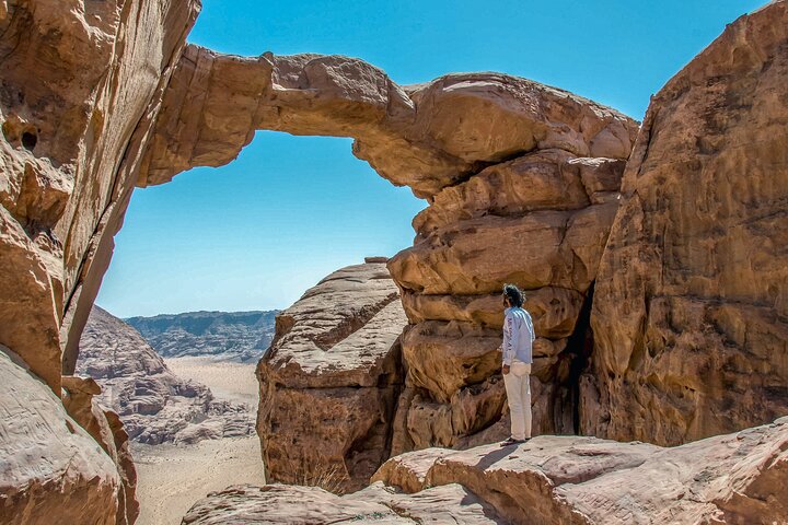 Excursion d'une journée en jeep dans le désert de Wadi Rum