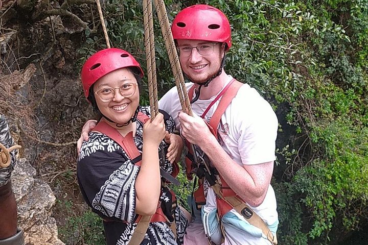 Jomblang grotta med grottan Pindul River Tubing en dags tur