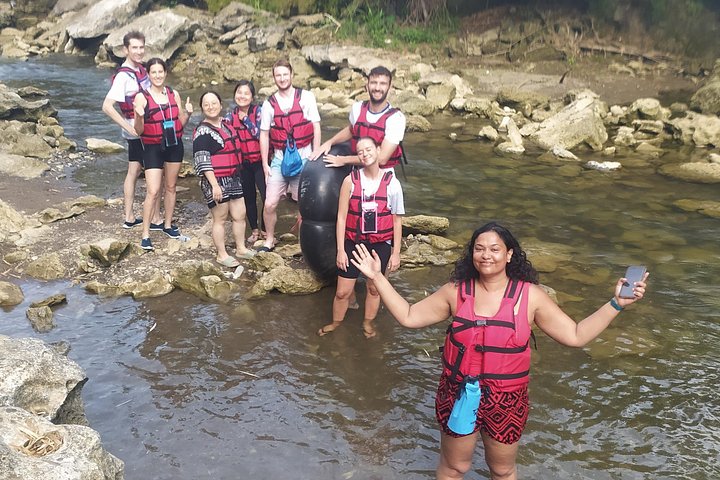 Jomblang grotta med grottan Pindul River Tubing en dags tur