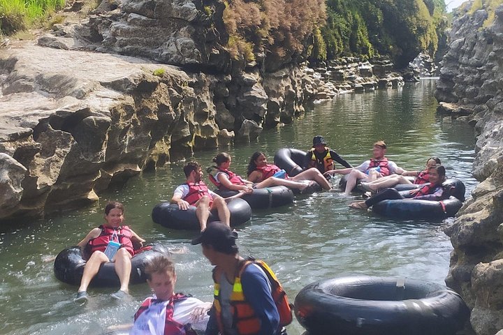 Jomblang grotta med grottan Pindul River Tubing en dags tur