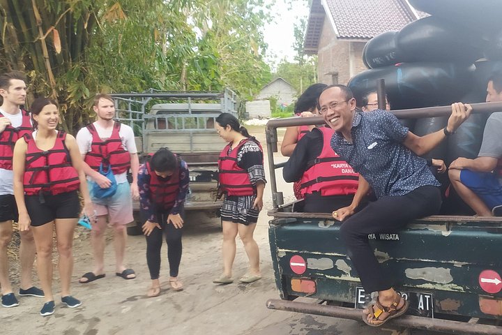 Jomblang grotta med grottan Pindul River Tubing en dags tur