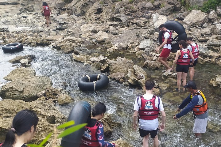 Jomblang grotta med grottan Pindul River Tubing en dags tur