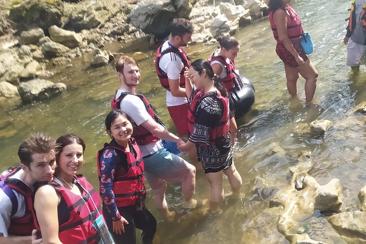 Jomblang grotta med grottan Pindul River Tubing en dags tur