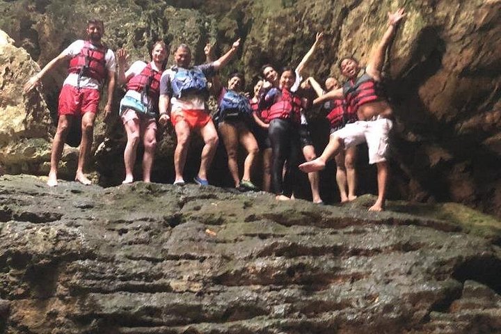 Jomblang grotta med grottan Pindul River Tubing en dags tur