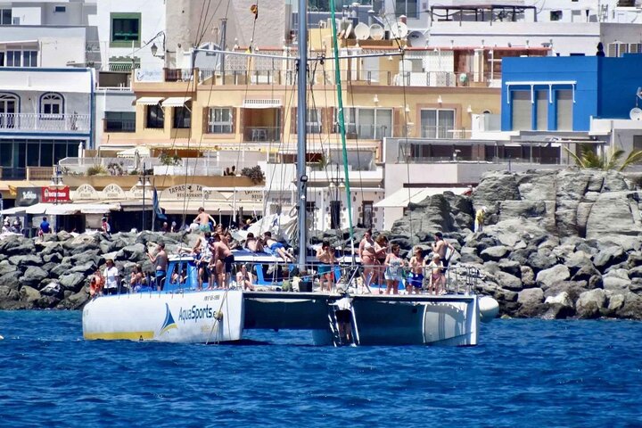 Croisière en catamaran à Gran Canaria au départ de Porto Rico