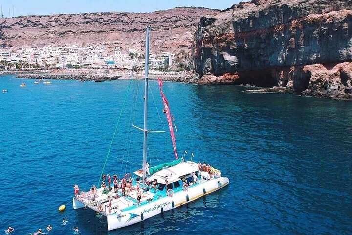 Croisière en catamaran à Gran Canaria au départ de Porto Rico