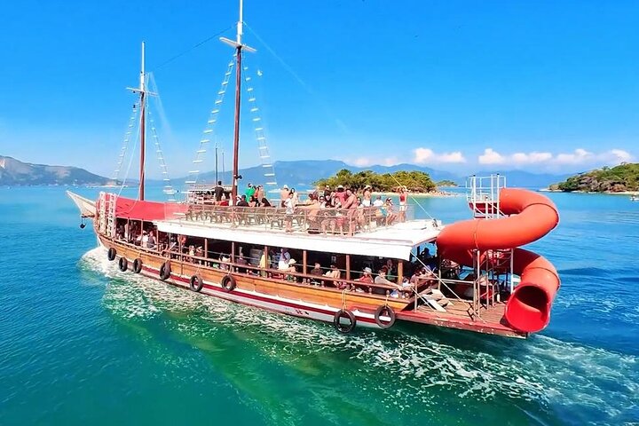 Schooner-tur med eller utan lunch ingår - Angra dos Reis och Ilha Grande