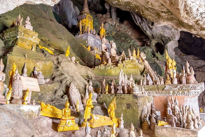 Private Tour: Pak Ou Cave and Kuang Si Waterfall Tour from Luang Prabang
