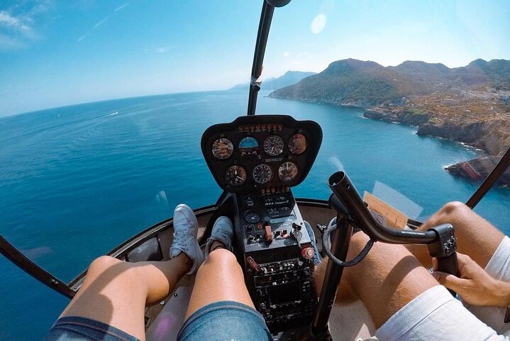 Tour privato in elicottero di Boracay con prelievo dall'hotel