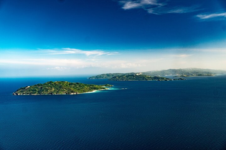 Tour privato in elicottero di Boracay con prelievo dall'hotel