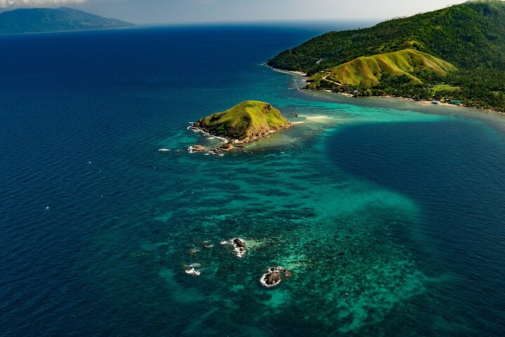 Tour privato in elicottero di Boracay con prelievo dall'hotel