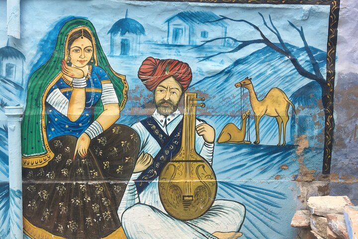 Tour privado a pie por la ciudad azul de Jodhpur con guía
