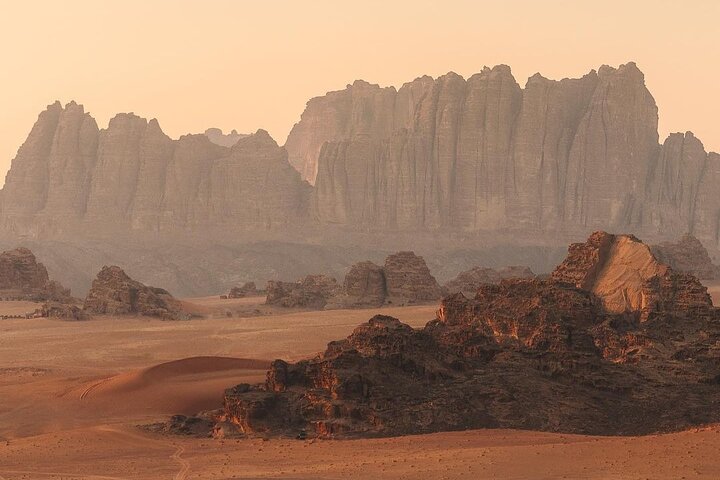 Excursion d'une journée en jeep dans le désert de Wadi Rum
