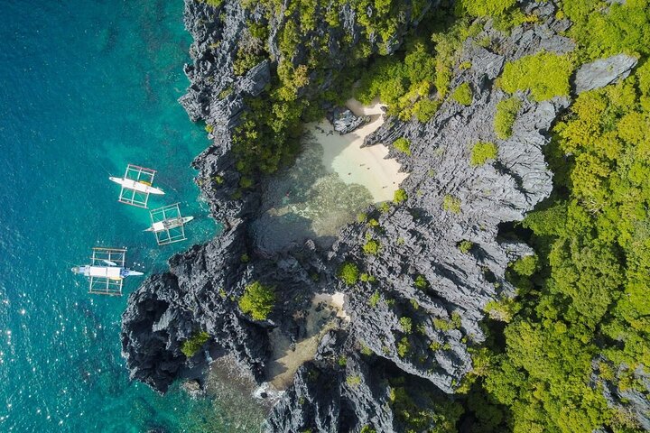 El Nido Tour C - Tour de playas escondidas y esnórquel (privado/compartido)