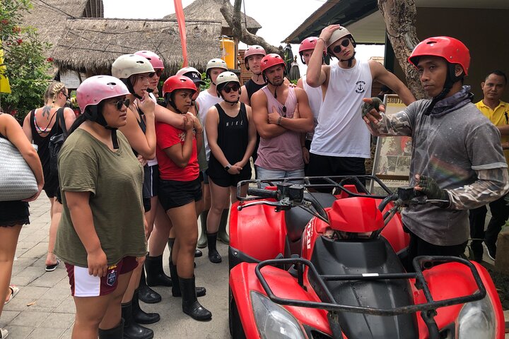 Bali ATV Quad Bike and White Water Rafting Combo