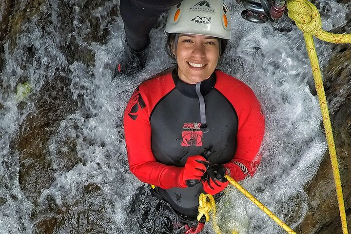 Canyoning La Escalera nel Jardín Antioquia Itinerario 2 Cascate spagnole