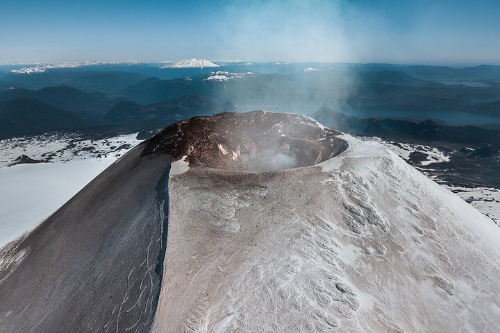 Attività di un'intera giornata sull'ascesa del vulcano Villarrica