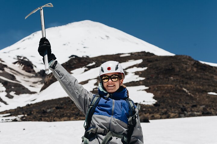 Attività di un'intera giornata sull'ascesa del vulcano Villarrica