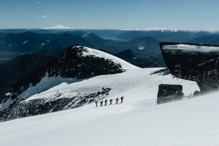 Attività di un'intera giornata sull'ascesa del vulcano Villarrica